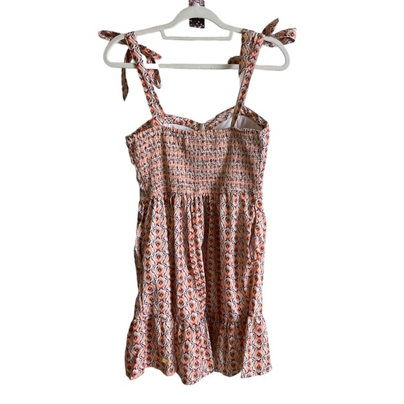 B.O.G. Collective Corset Mini Peacock Dress in Orange - Picture 5 of 6